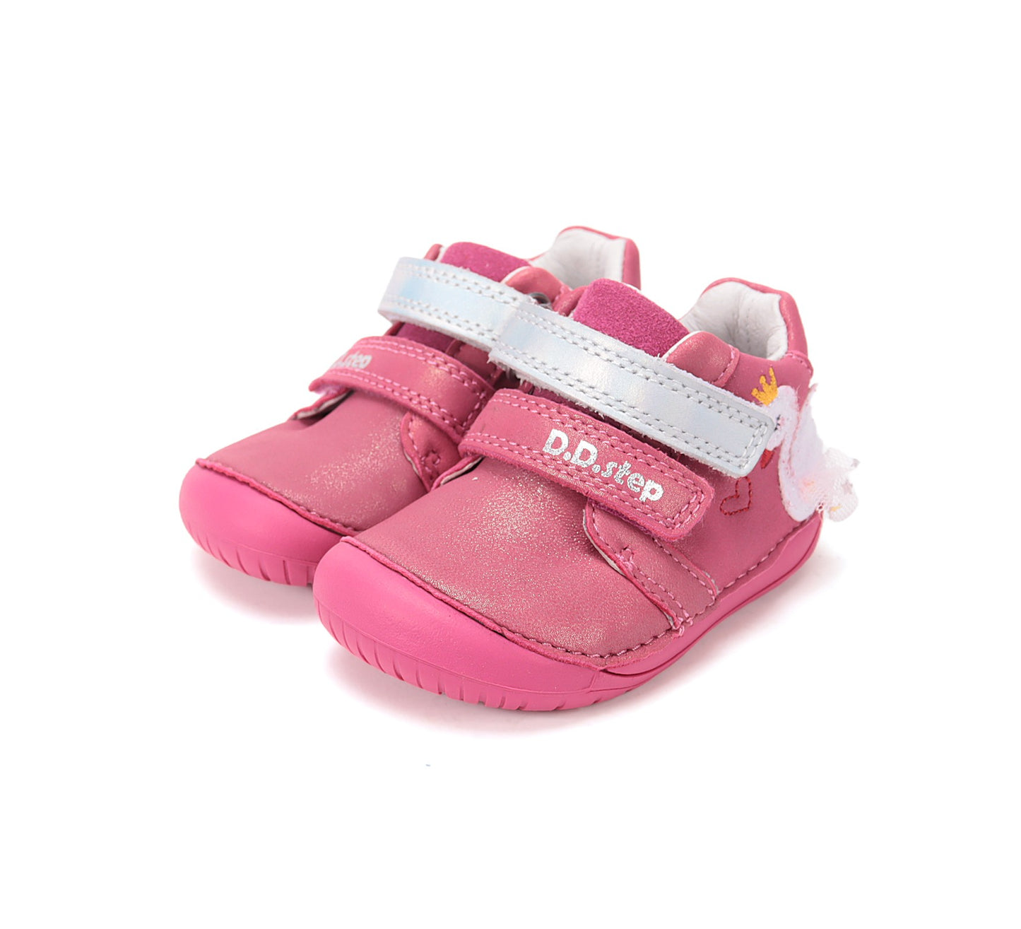 D.D.Step barefoot laisvalaikio batai mergaitėms rožiniai S070-61837B
