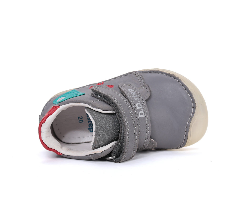 D.D.Step barefoot laisvalaikio batai berniukams pilki S073-61373AM
