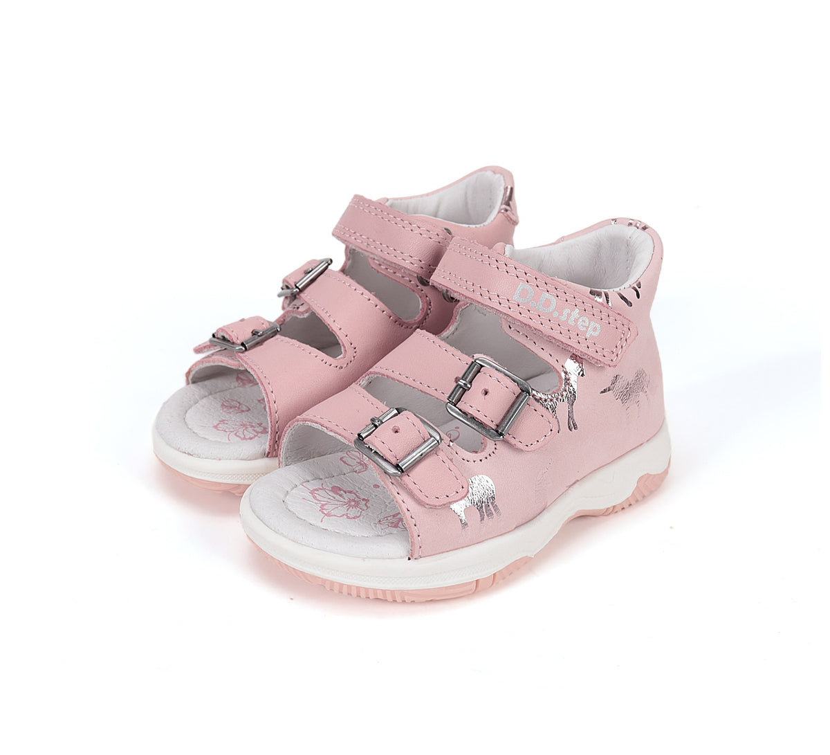 D.D.Step Sandals for Girls Pink G103-61115AM