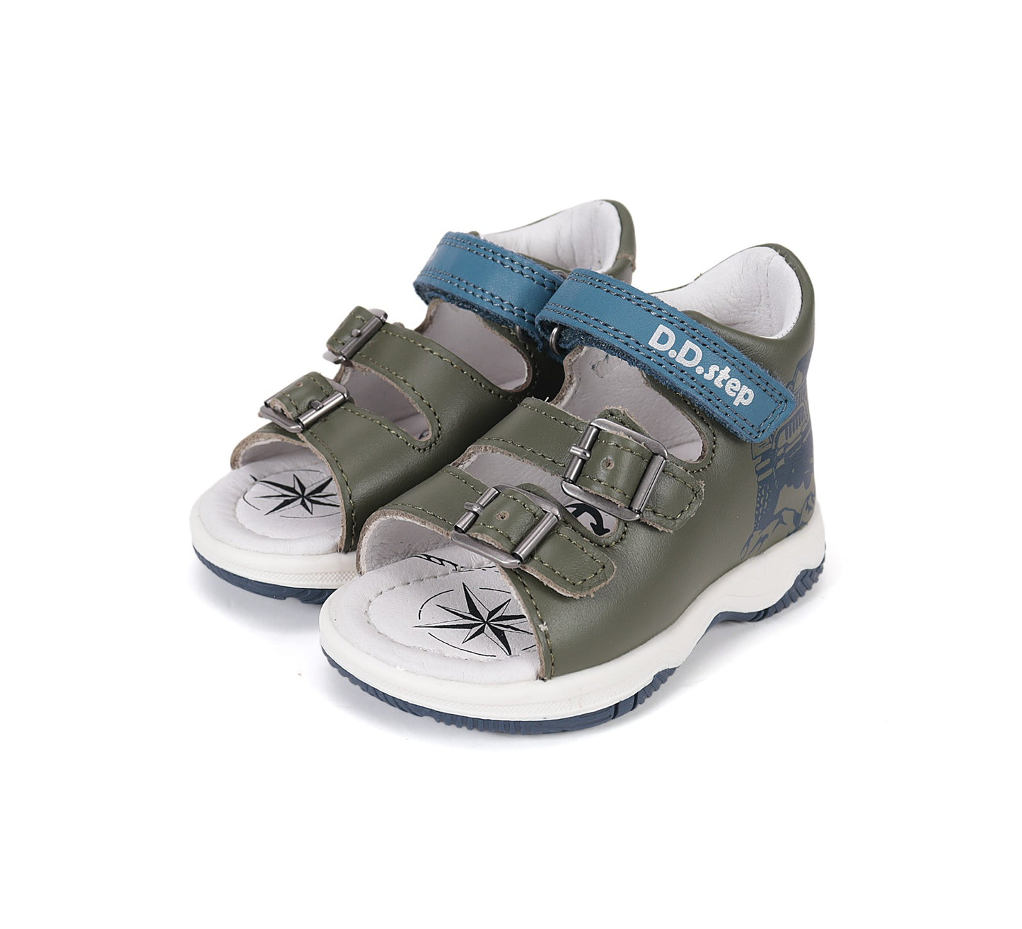 D.D.Step basutės berniukams tamsiai žalios G103-61700M
