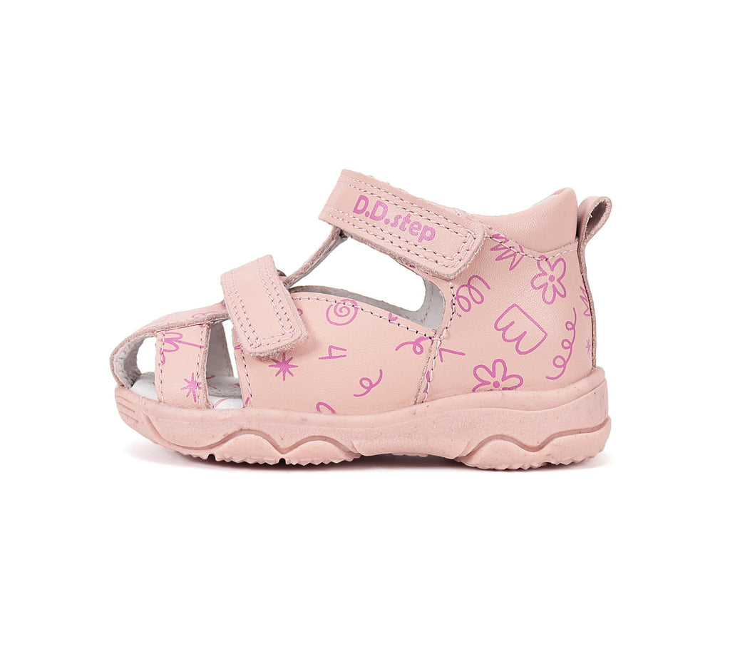 D.D.Step Sandals for Girls Pink G064-61994AM