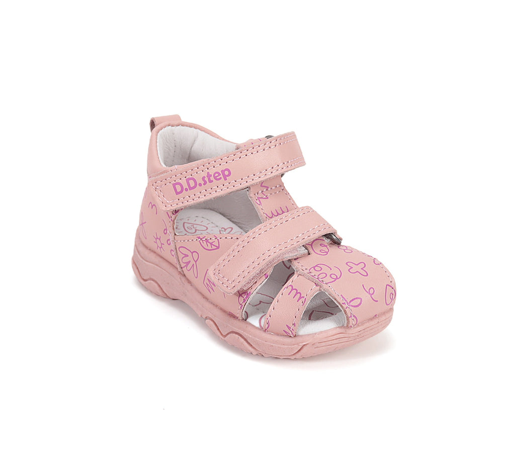 D.D.Step Sandals for Girls Pink G064-61994AM