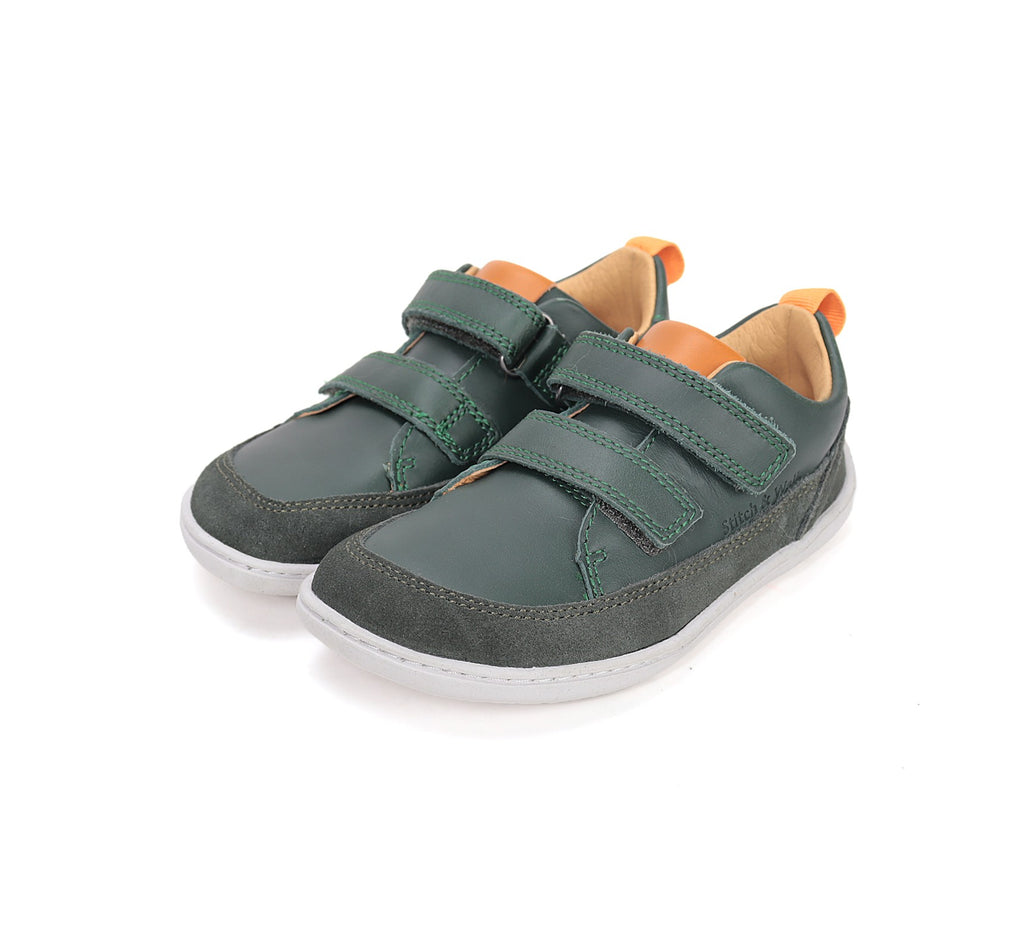 D.D.Step barefoot повседневная обувь для мальчиков зеленая S088-61168