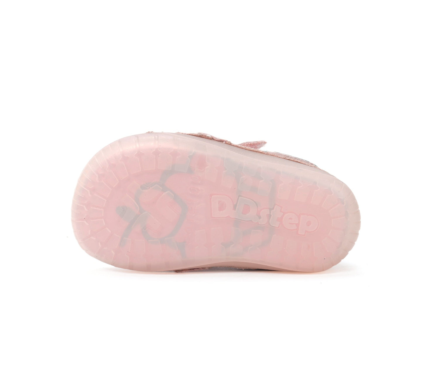 D.D.Step barefoot laisvalaikio batai mergaitėms gelsvi S070-61798