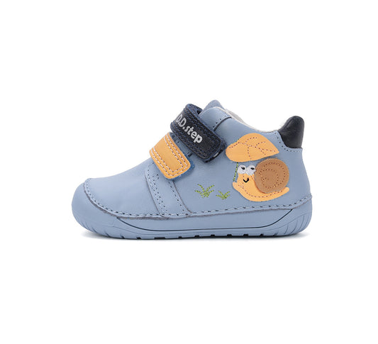 D.D.Step barefoot laisvalaikio batai berniukams mėlyni S070-61995A