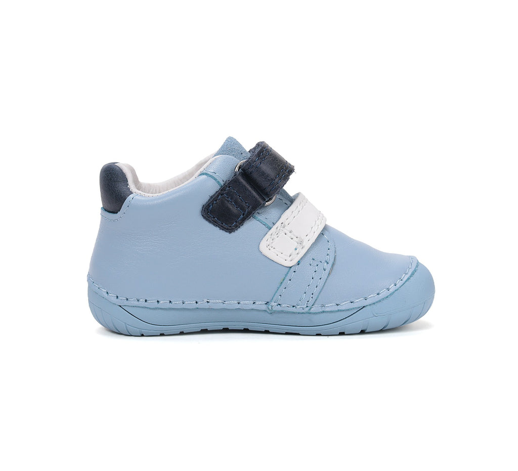 Детские повседневные ботинки D.D.Step barefoot для мальчиков синие S070-61995A