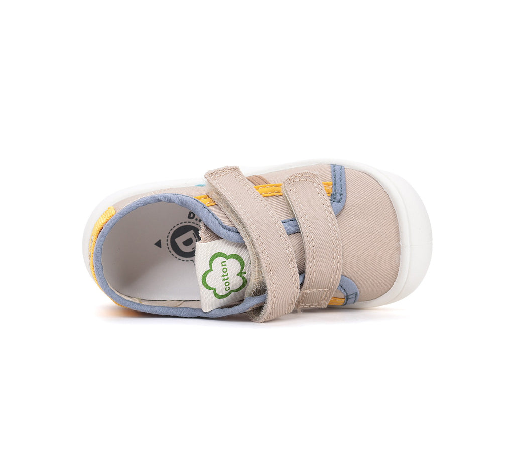 D.D.Step повседневные ботинки для мальчиков серые canvas C100-61143AL
