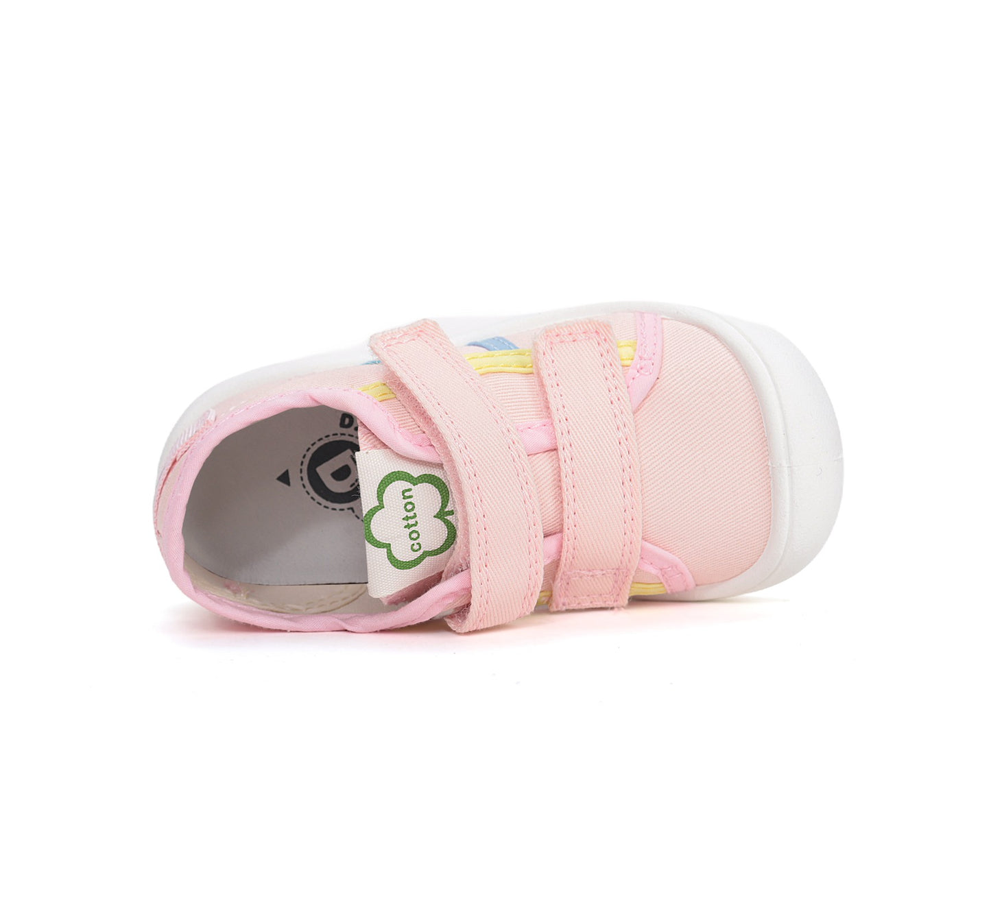 D.D.Step girls' leisure shoes pink canvas C100-61143D