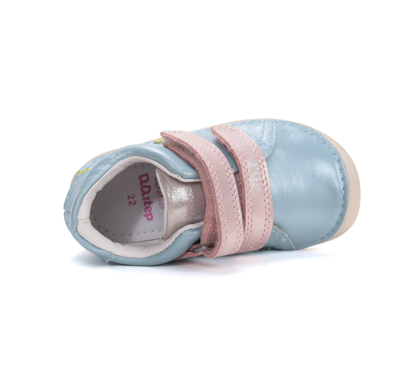 D.D.Step barefoot laisvalaikio batai mergaitėms mėlyni S116-61682F