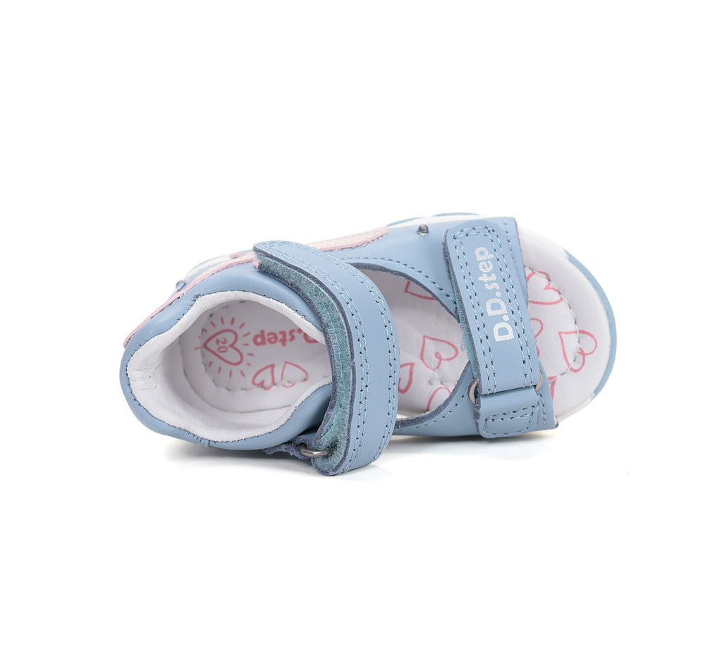 D.D.Step LED Sandals for Girls Blue G064-61965M