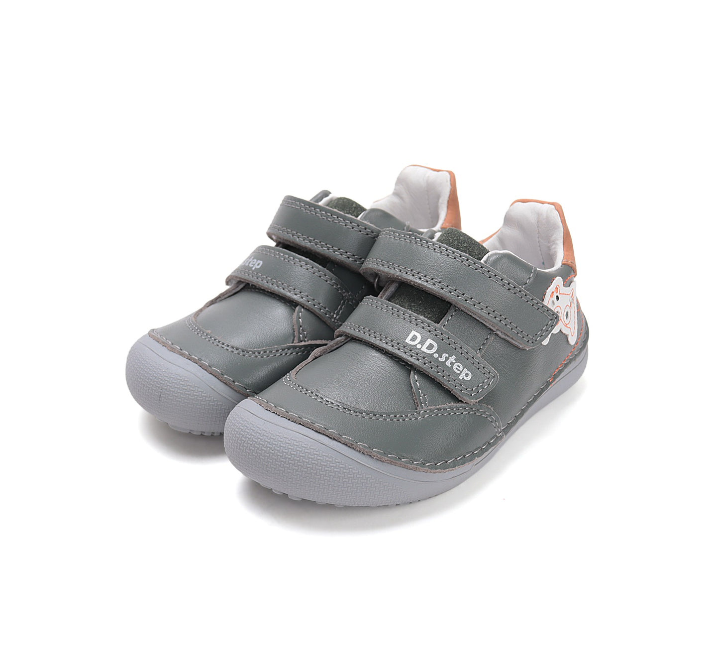 D.D.Step barefoot laisvalaikio batai berniukams pilki S063-61460M