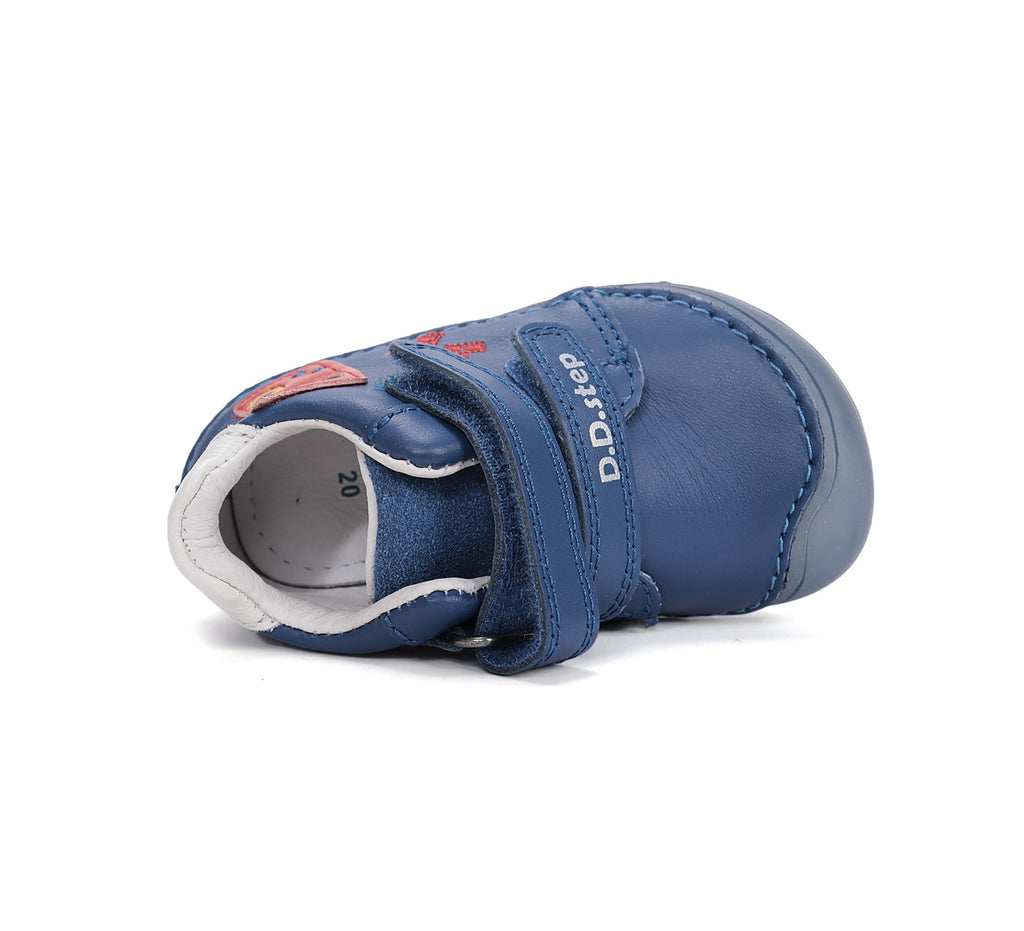 D.D.Step barefoot laisvalaikio batai berniukams mėlyni S073-61373BM