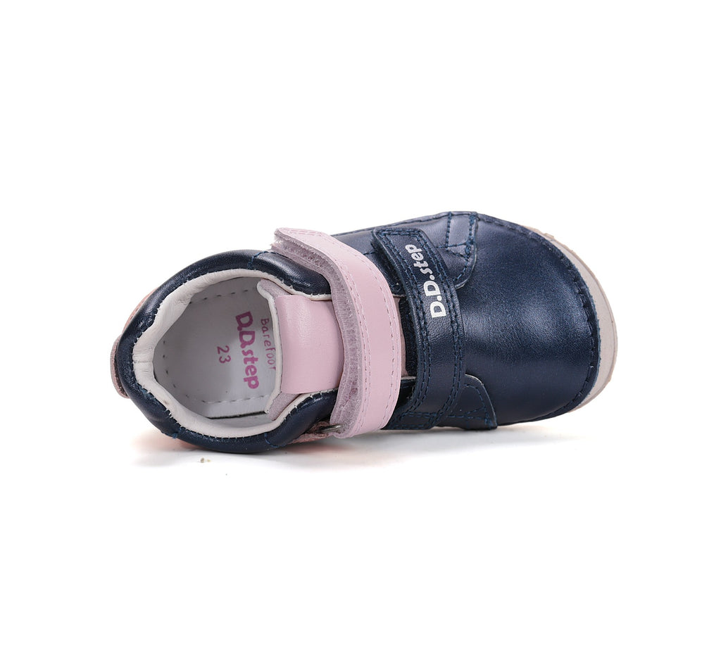 D.D.Step barefoot laisvalaikio batai mergaitėms mėlyni S116-61960F