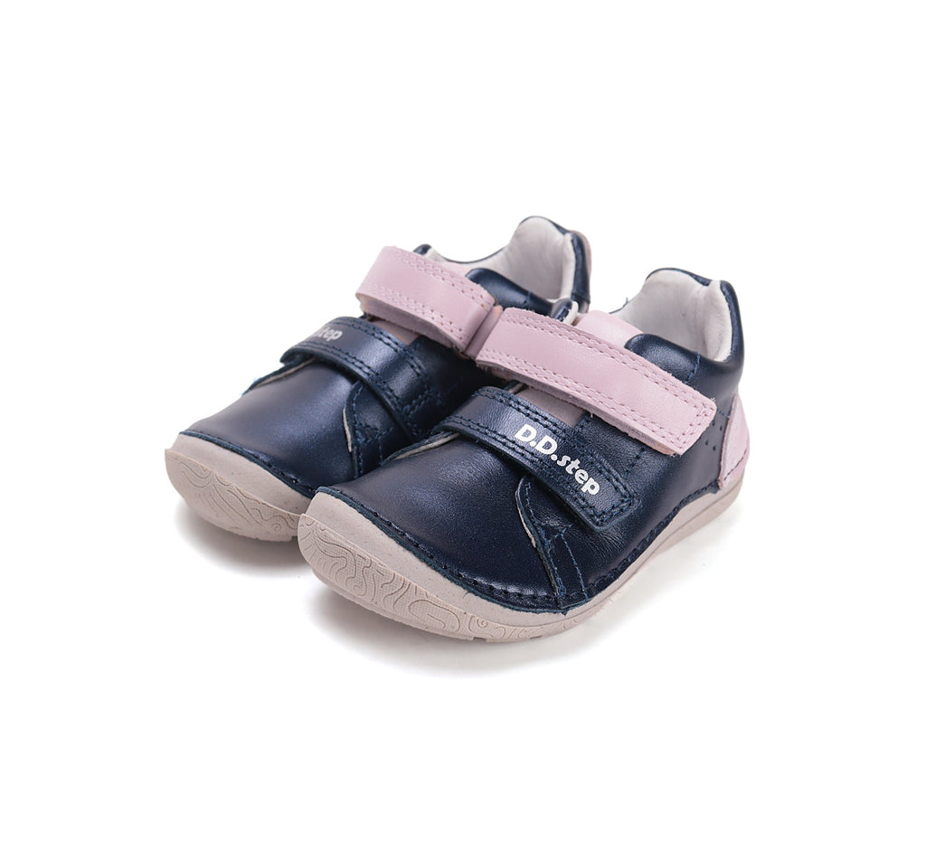 D.D.Step barefoot laisvalaikio batai mergaitėms mėlyni S116-61960F