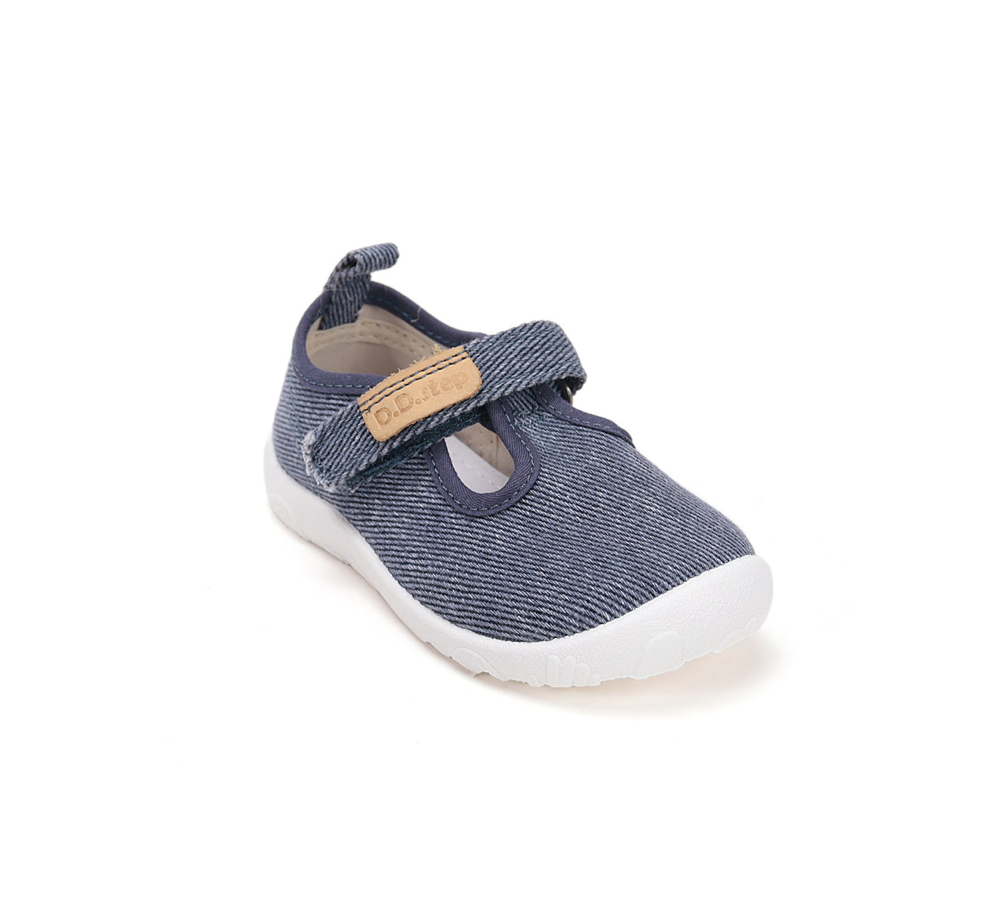 D.D.Step barefoot leisure shoes for girls canvas indoor C086-61089A