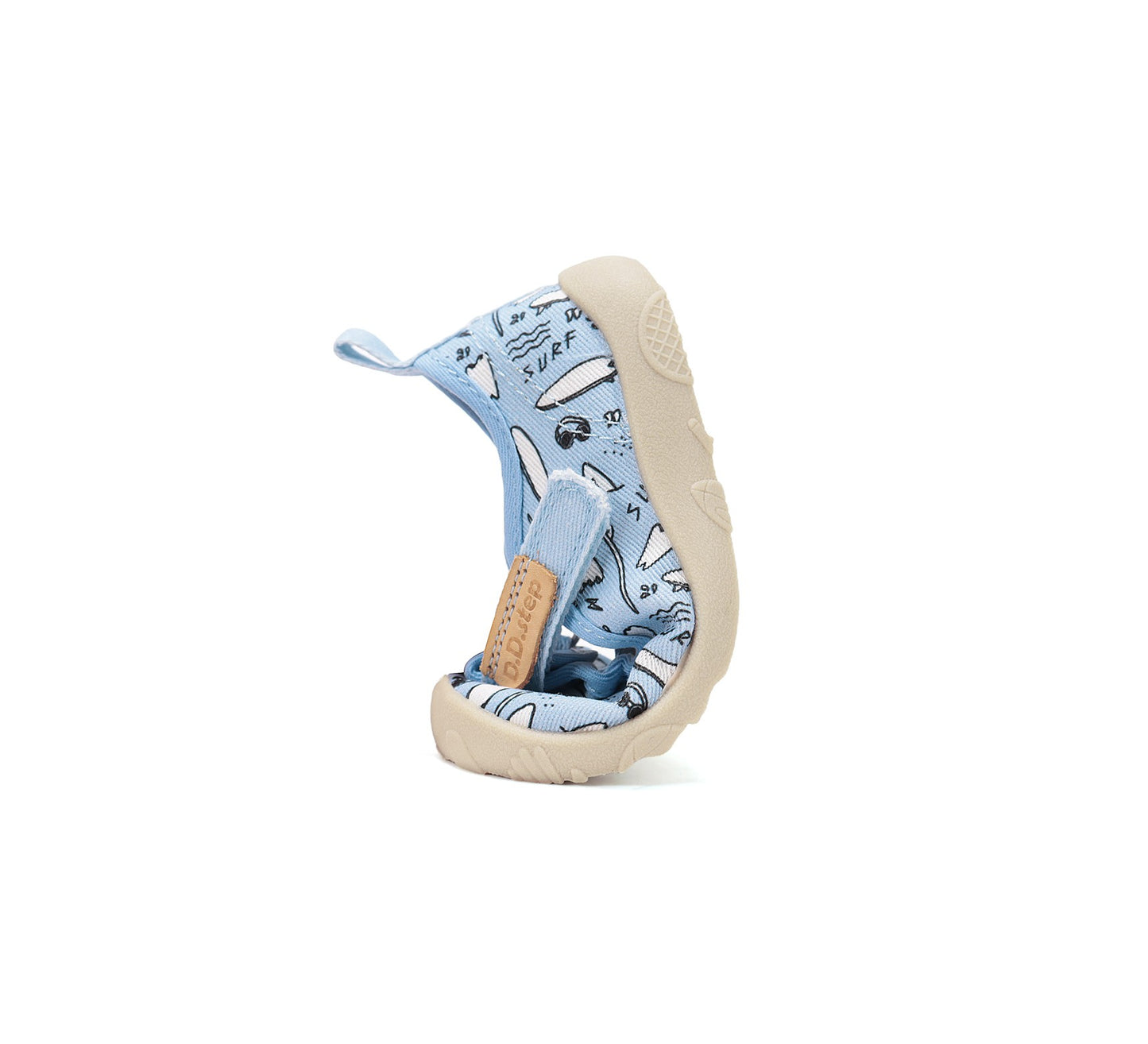 D.D.Step barefoot leisure shoes for girls canvas indoor C086-61137A
