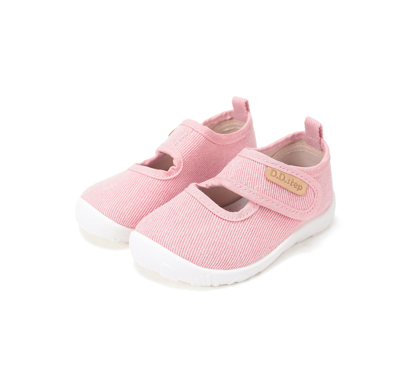 D.D.Step barefoot leisure shoes for girls canvas indoor C086-61730M