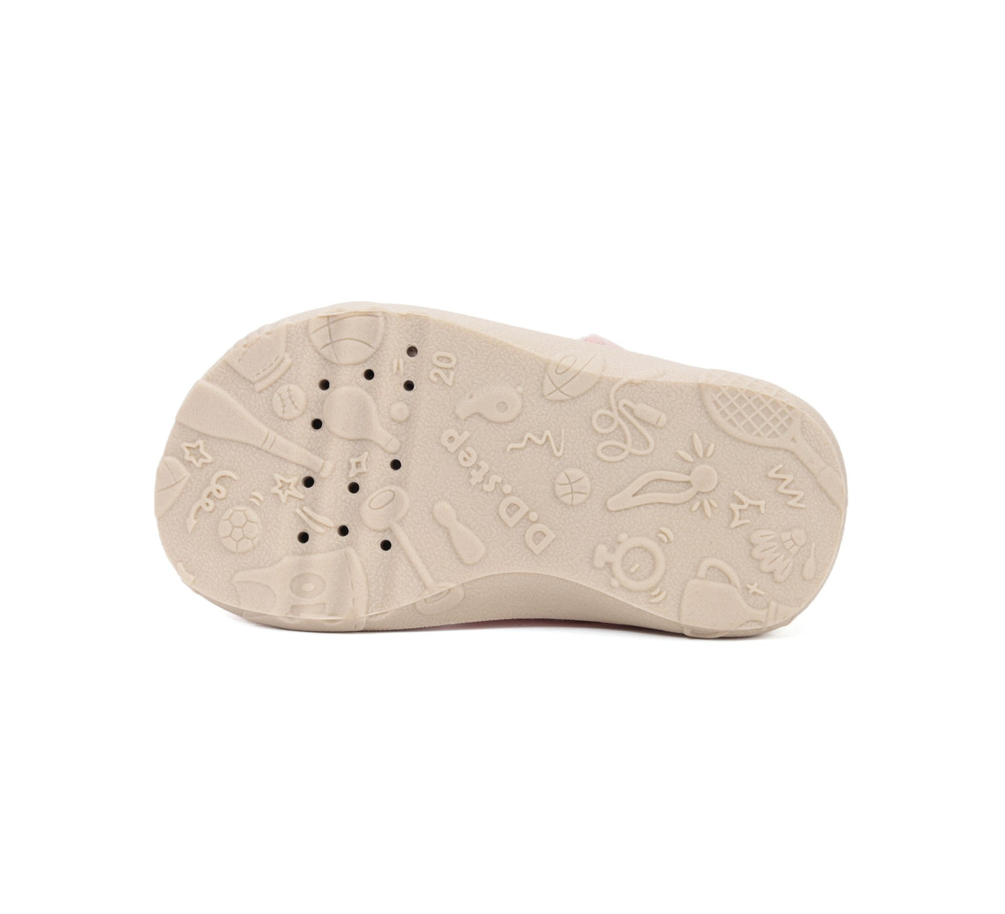 D.D.Step barefoot leisure shoes for girls canvas indoor C086-61991