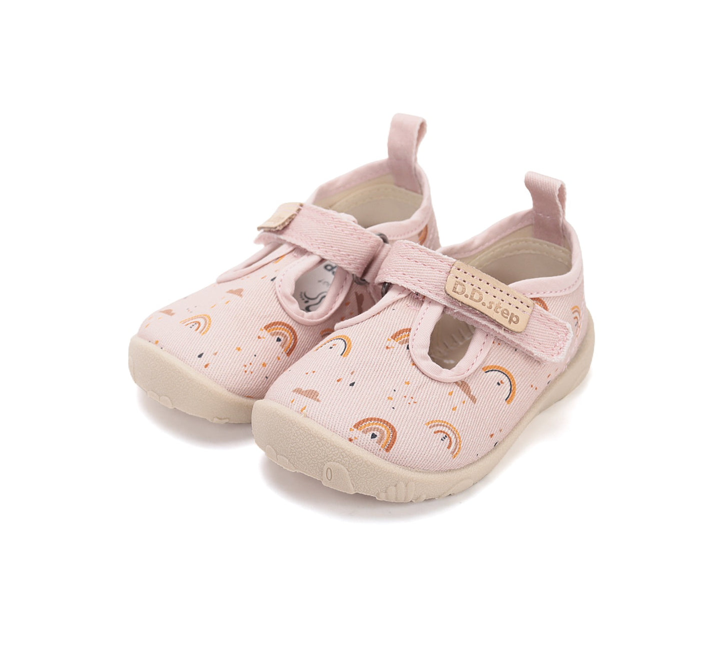 D.D.Step barefoot leisure shoes for girls canvas indoor C086-61991