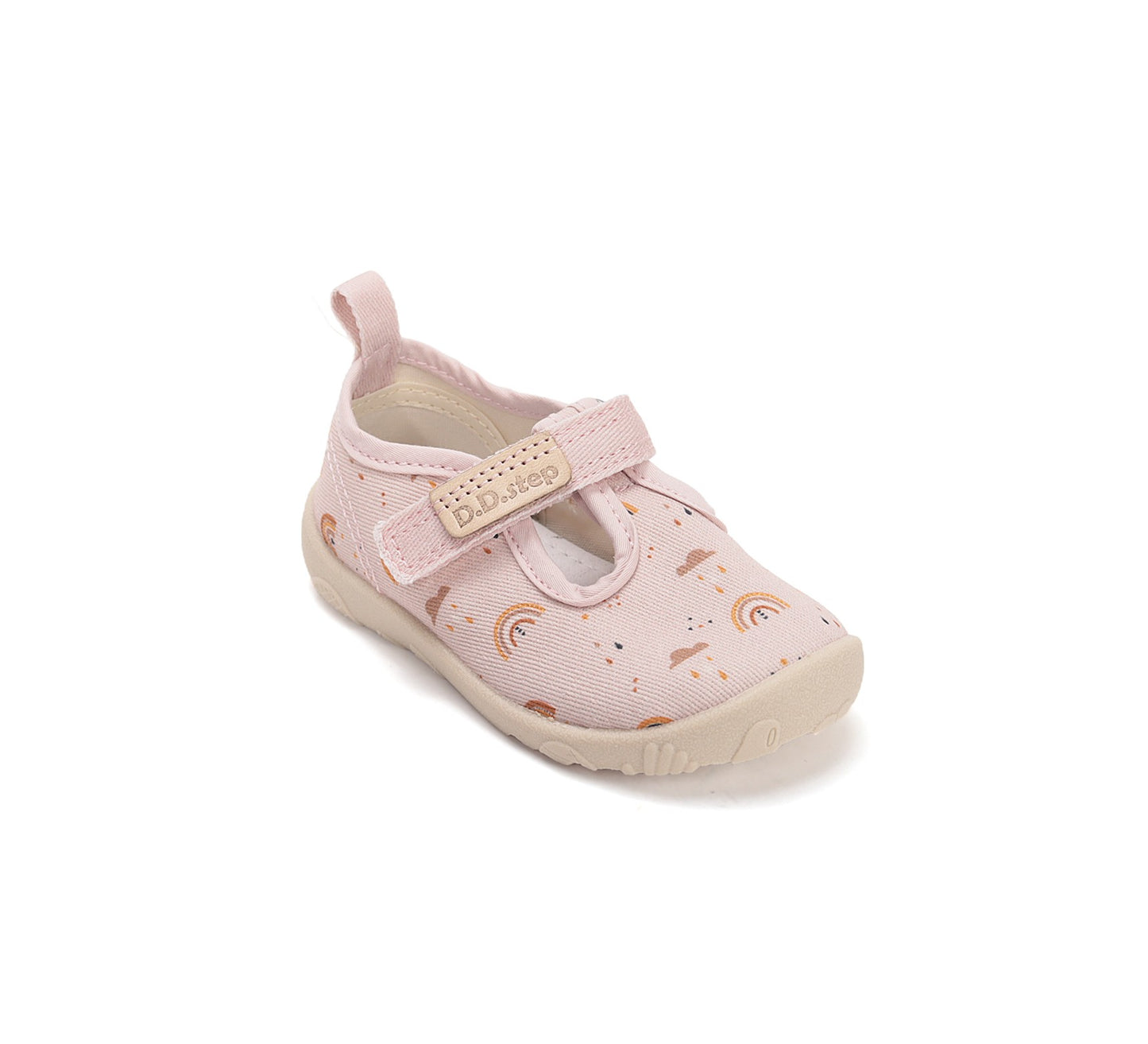 D.D.Step barefoot leisure shoes for girls canvas indoor C086-61991