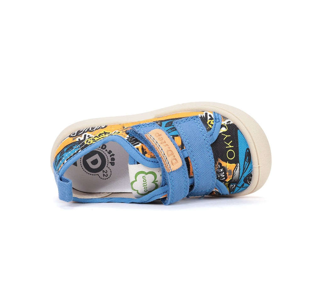 D.D.Step boys' canvas casual shoes C100-61391AL