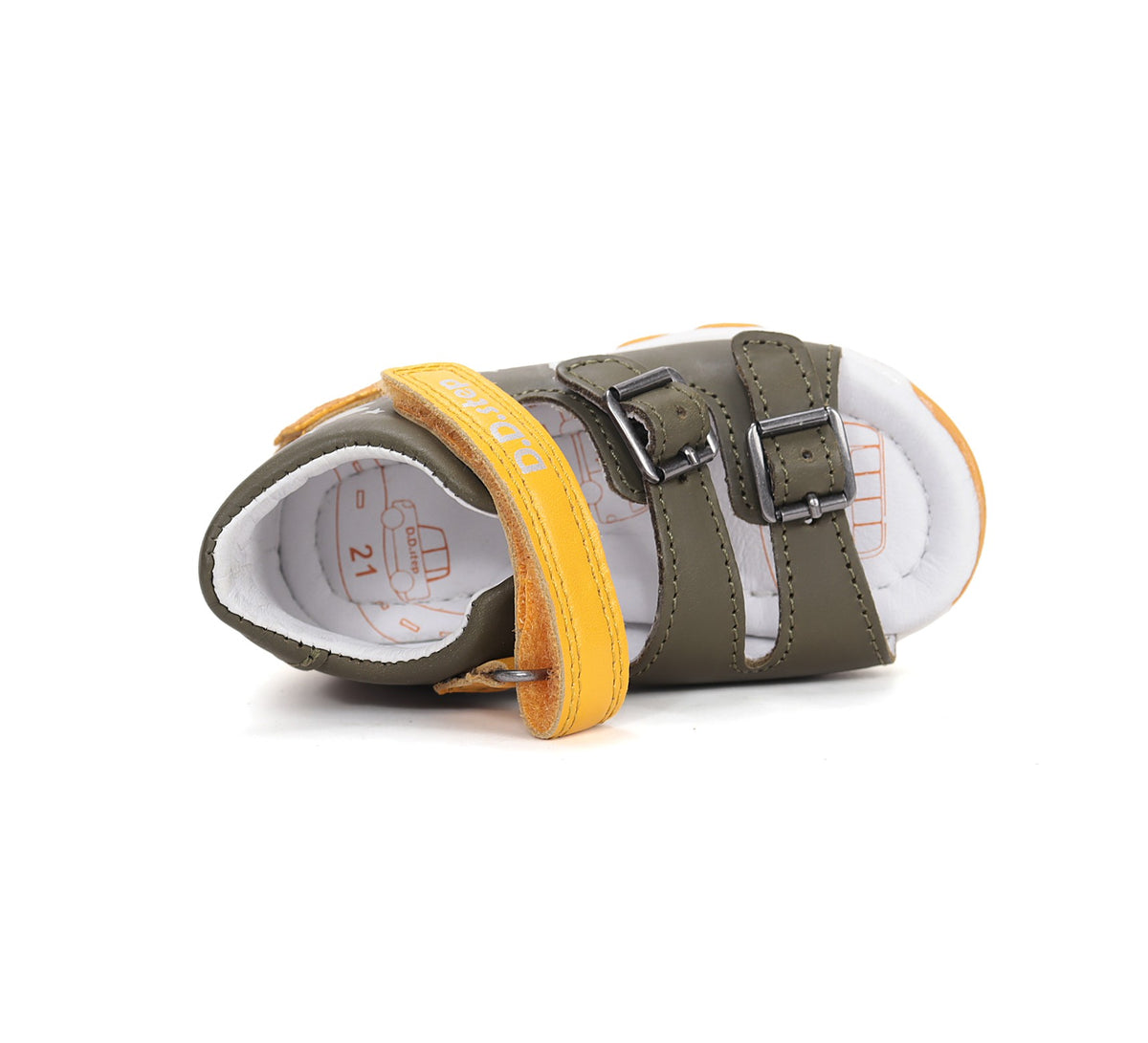 D.D.Step босоножки для мальчиков, зеленые G064-61590B