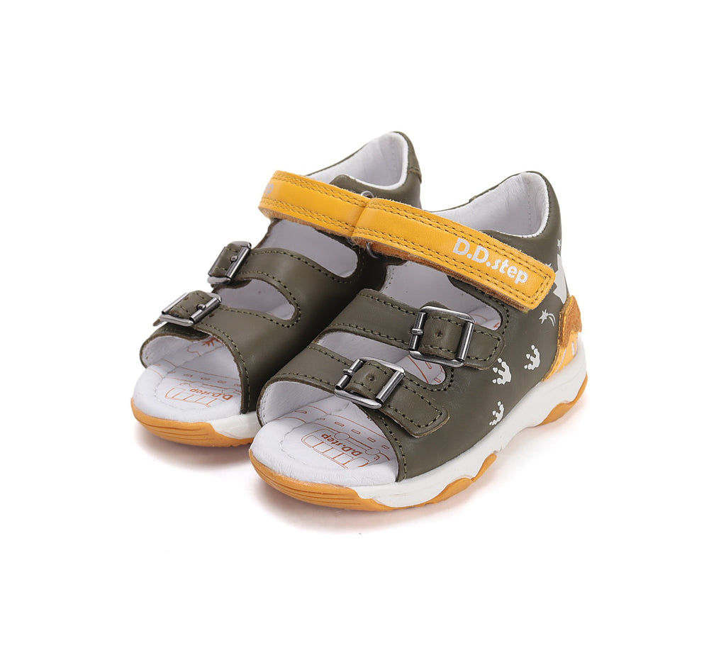 D.D.Step босоножки для мальчиков, зеленые G064-61590B