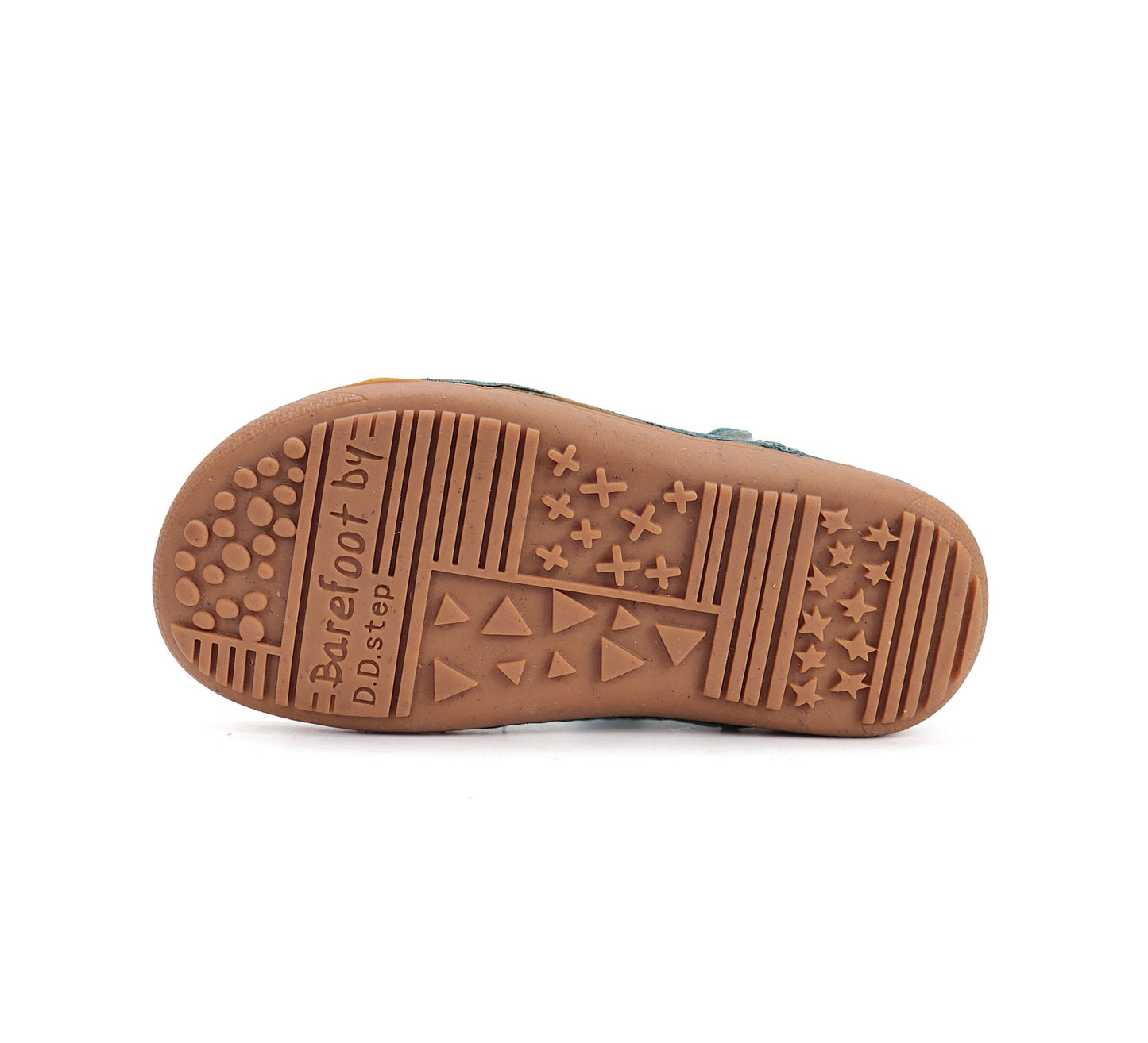 D.D.Step barefoot basutės mergaitėms melsvos H063-61295M