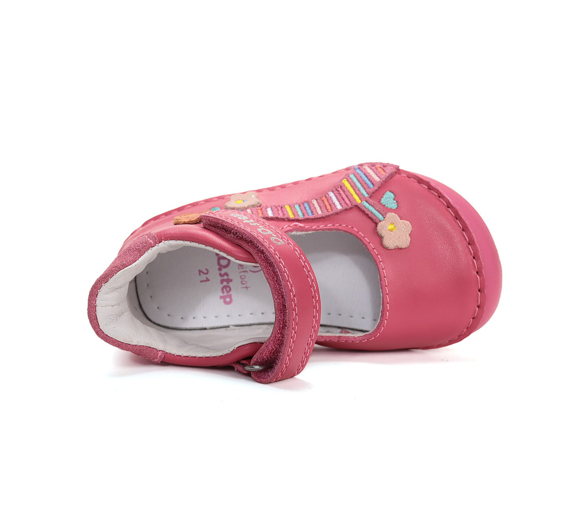 D.D.Step barefoot sandals for girls pink H070-61719