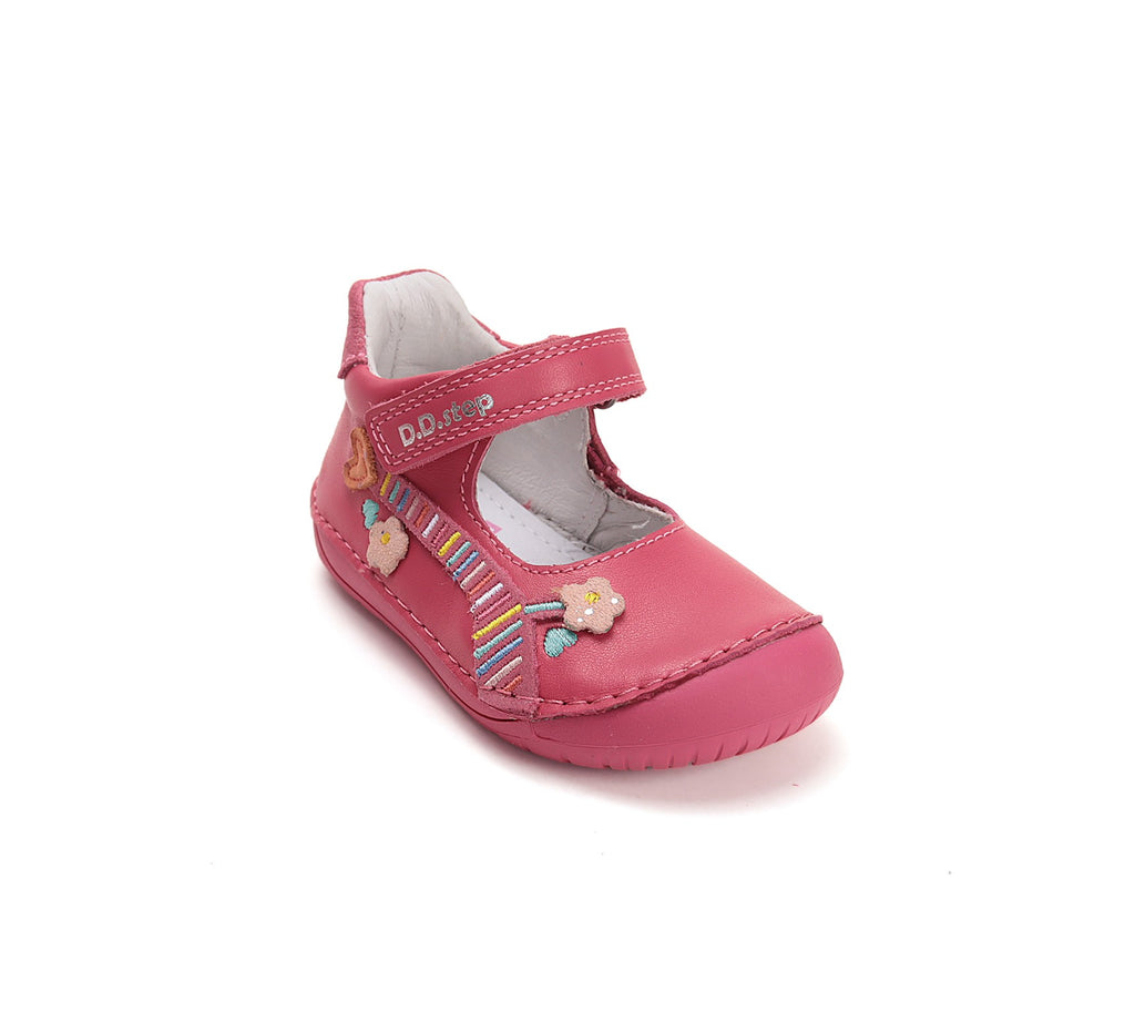 D.D.Step barefoot sandals for girls pink H070-61719