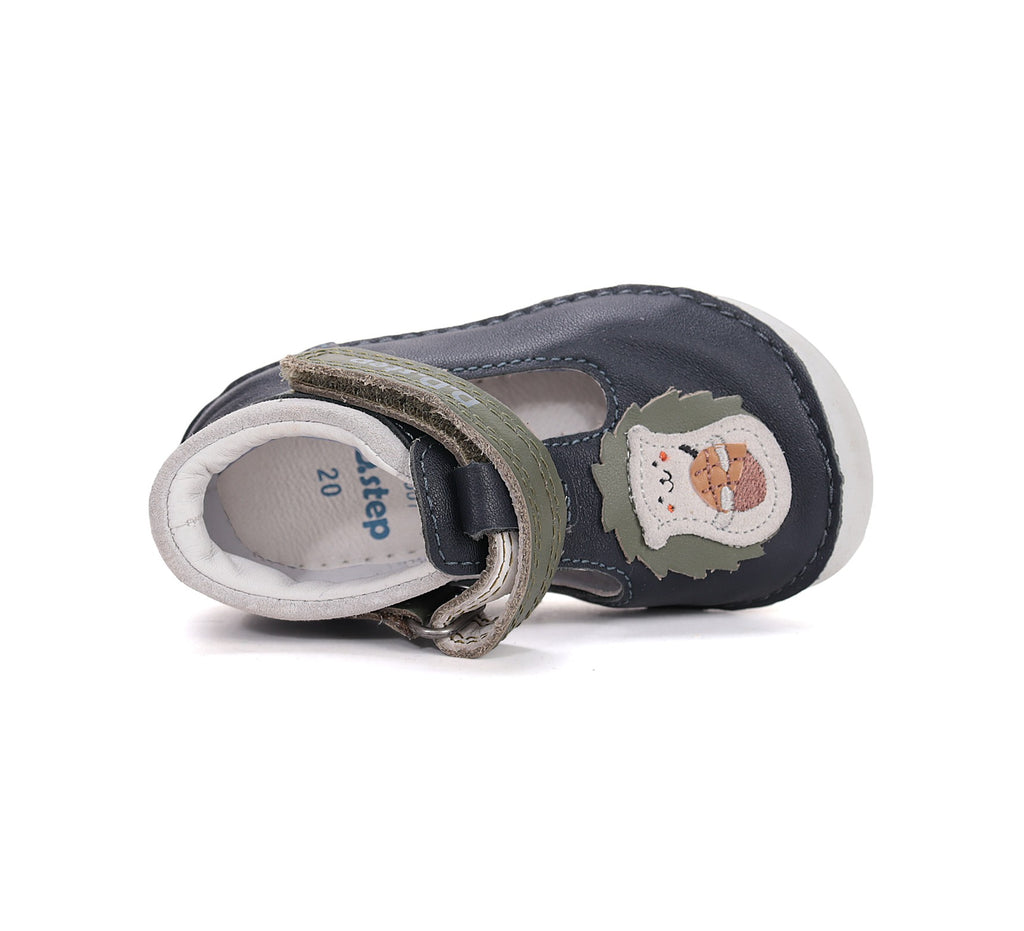 D.D.Step barefoot basutės berniukams mėlynos H070-61919B