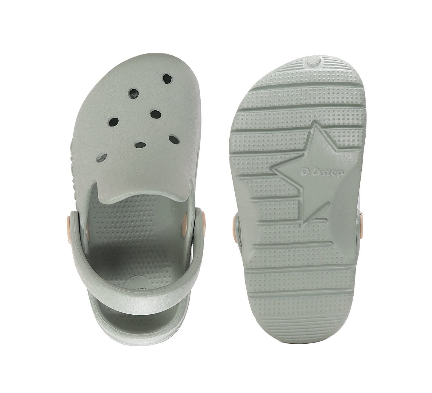 D.D.Step basutės mergaitėms pilkos klumpės J109-61347A