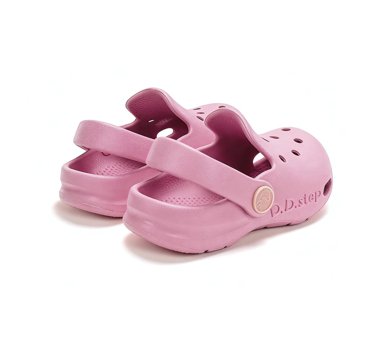 D.D.Step Sandals for Girls Pink Clogs J109-61347F