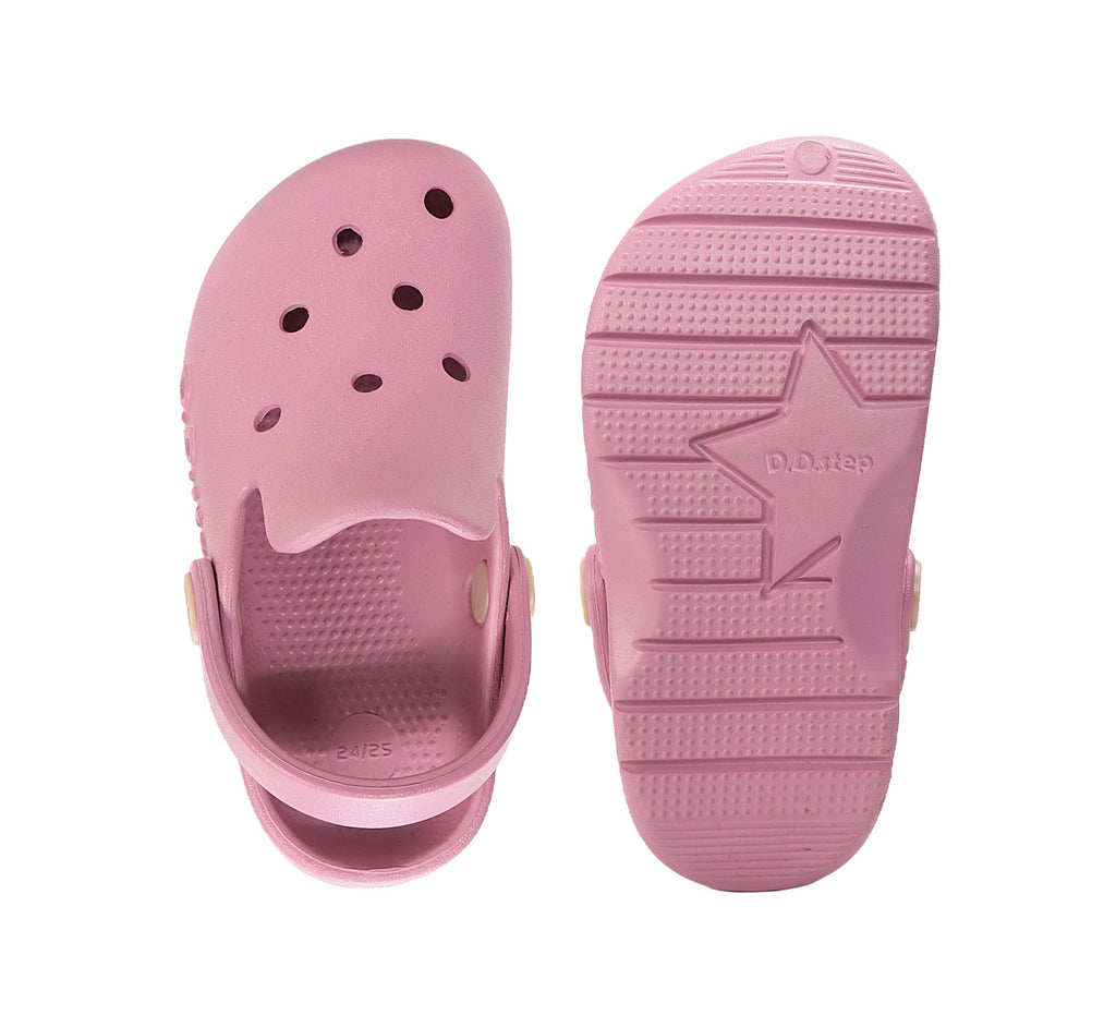D.D.Step сандалии для девочек розовые клоги J109-61347F