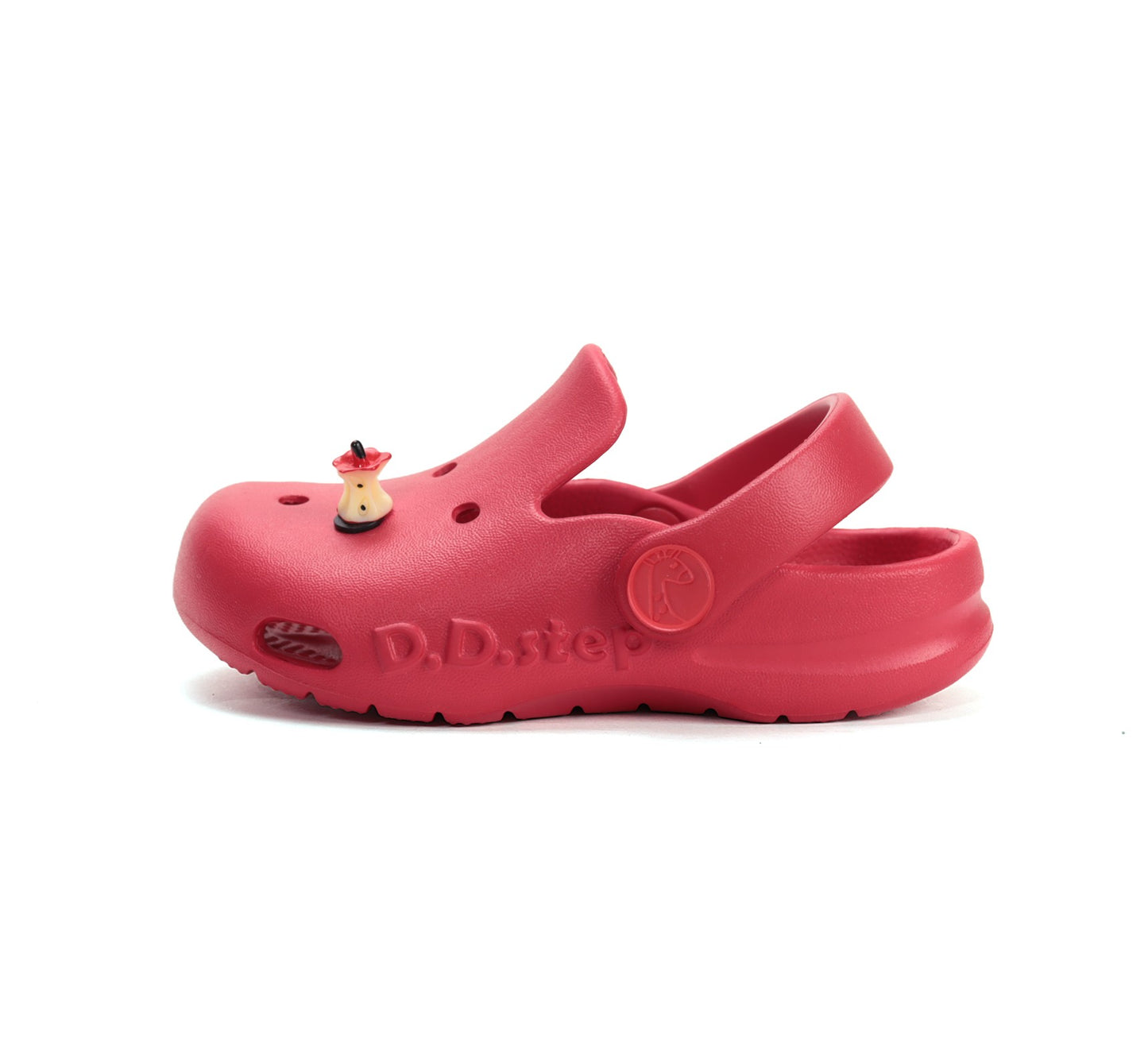D.D.Step Sandals for Girls Red Clogs J109-61546