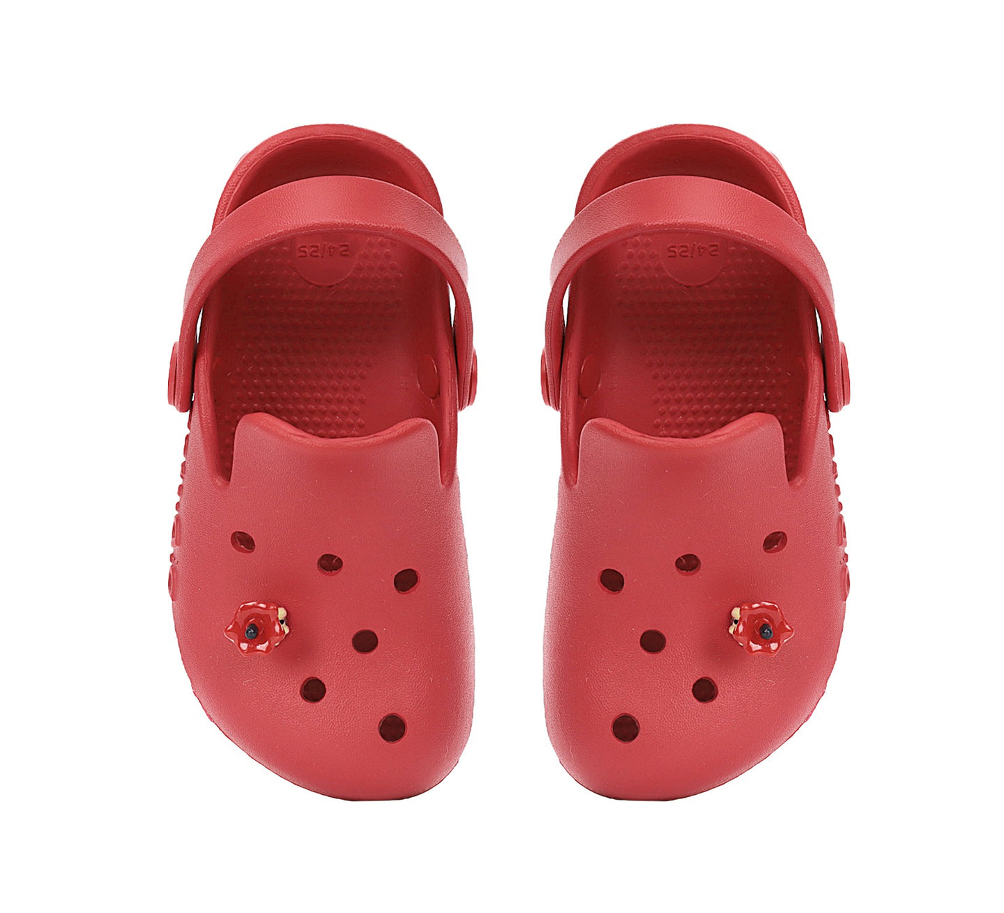 D.D.Step Sandals for Girls Red Clogs J109-61546