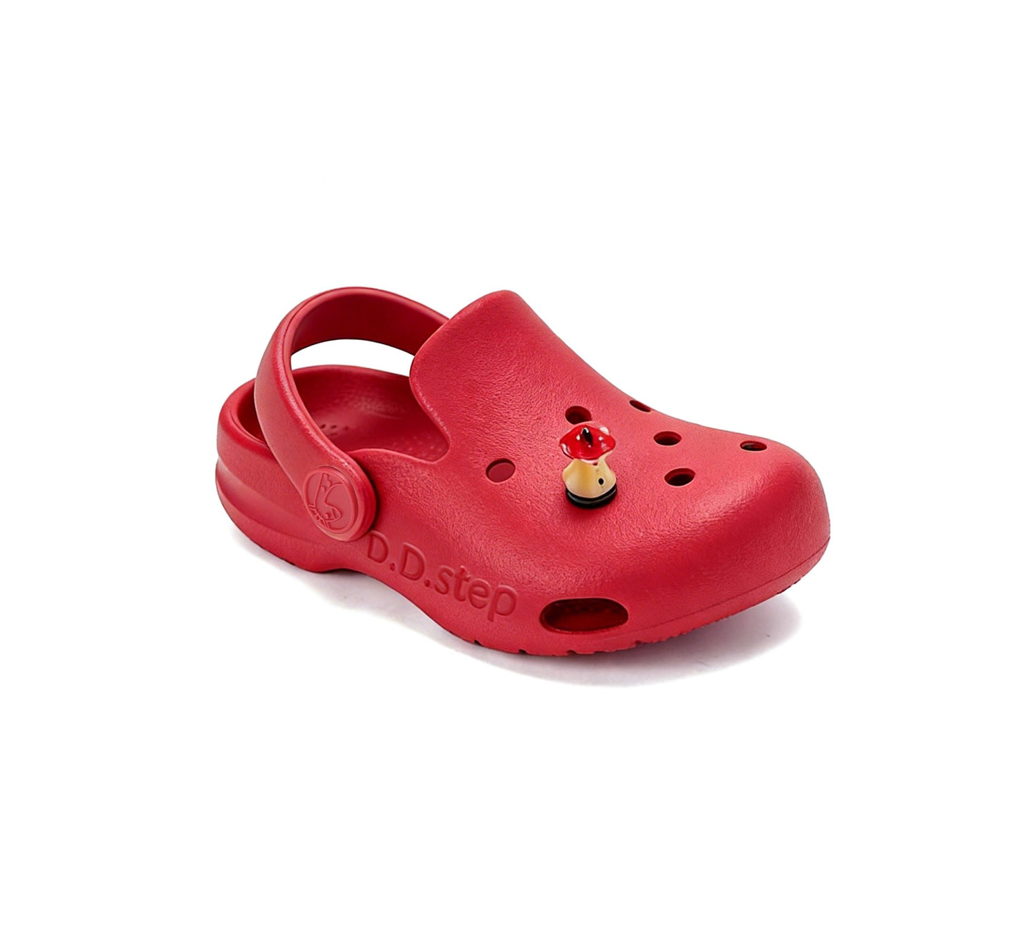 D.D.Step Sandals for Girls Red Clogs J109-61546