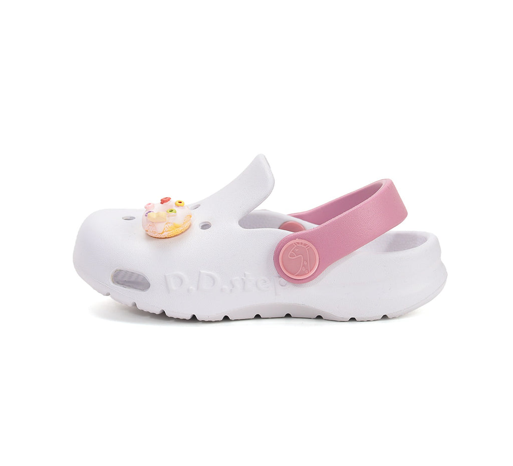 D.D.Step босоножки для девочек, белые, J109-61587