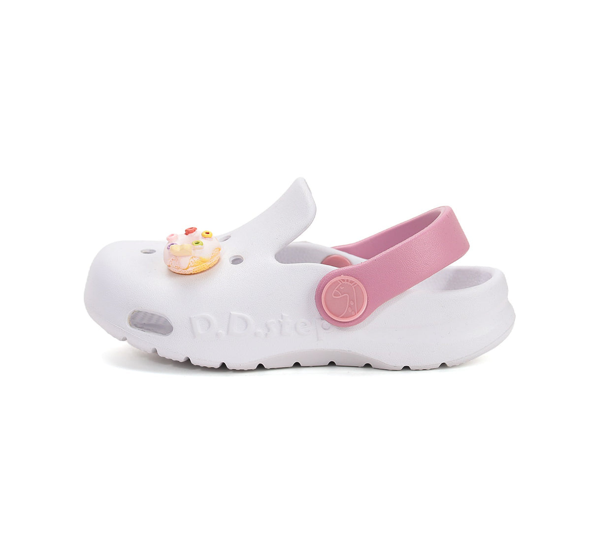 D.D.Step basutės mergaitėms baltos klumpės J109-61587