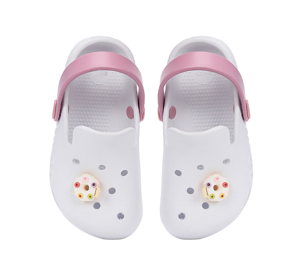 D.D.Step босоножки для девочек, белые, J109-61587