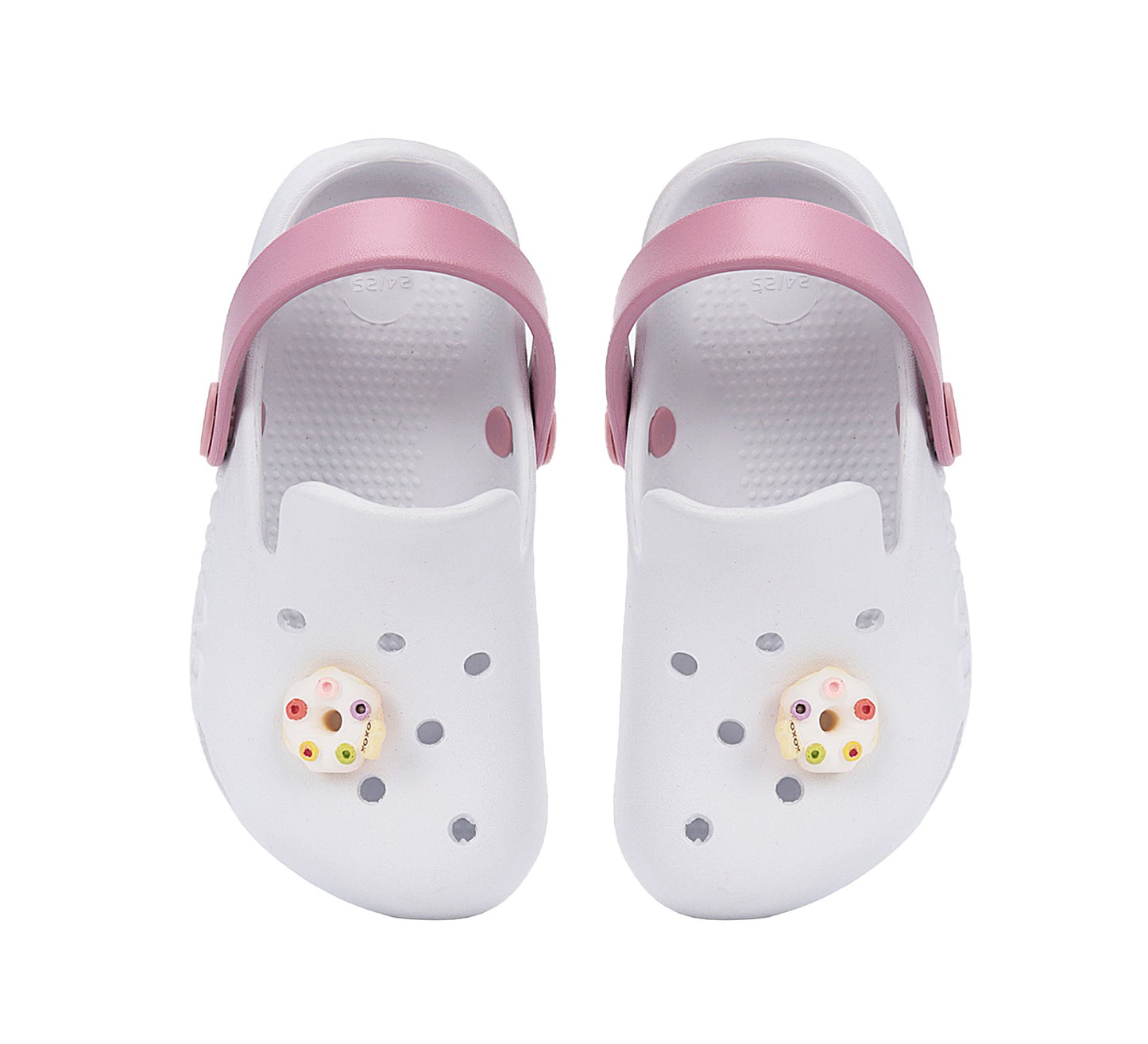 D.D.Step basutės mergaitėms baltos klumpės J109-61587