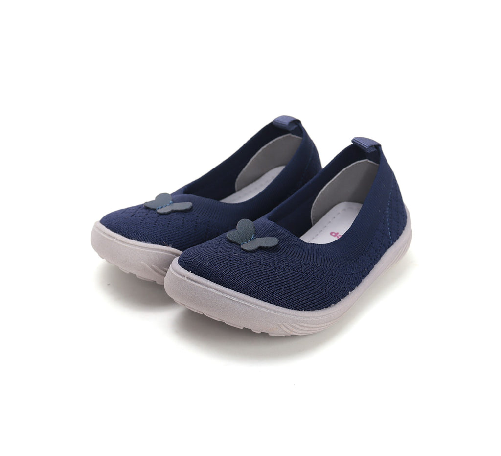 D.D.Step barefoot basutės mergaitėms medžiaginiai F093-61810CL
