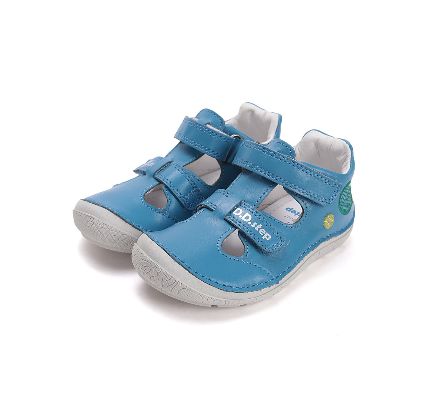 D.D.Step barefoot laisvalaikio batai berniukams mėlyni H116-61119A