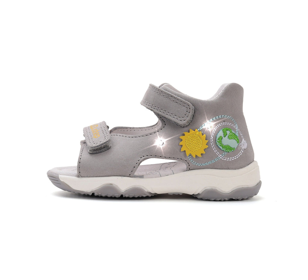 D.D.Step LED sandals for boys grey G064-61462A