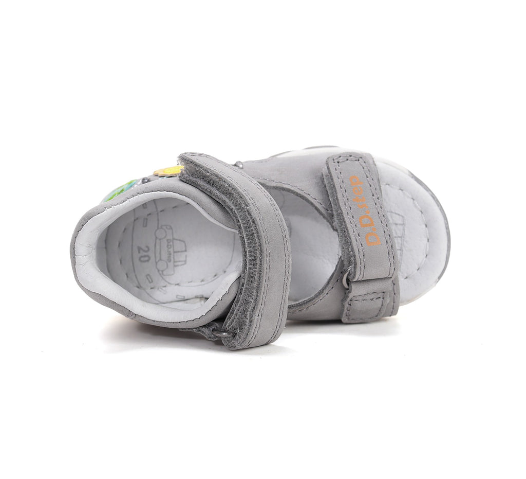 D.D.Step LED sandals for boys grey G064-61462A
