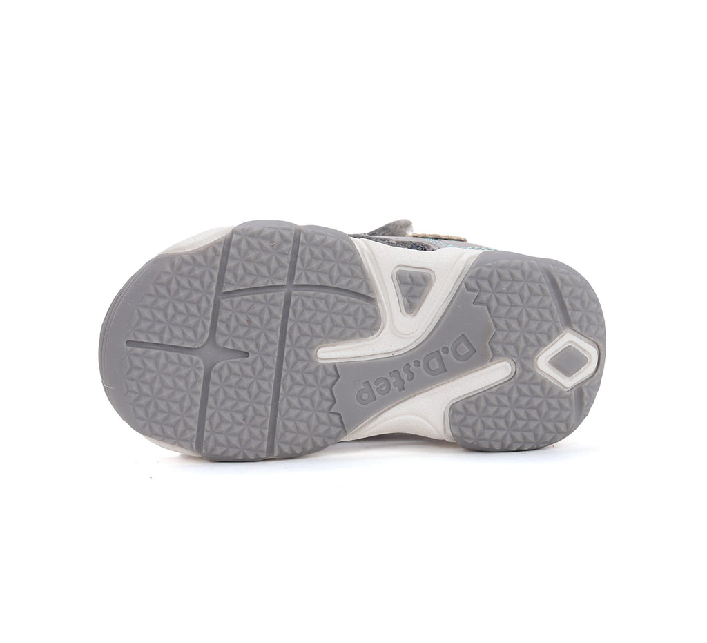 D.D.Step LED sandals for boys grey G064-61462A