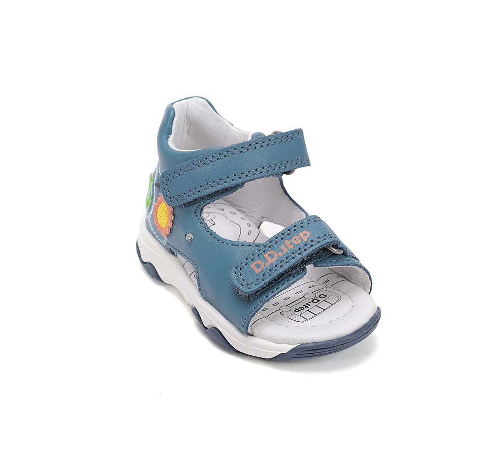 D.D.Step LED sandals for boys blue G064-61462