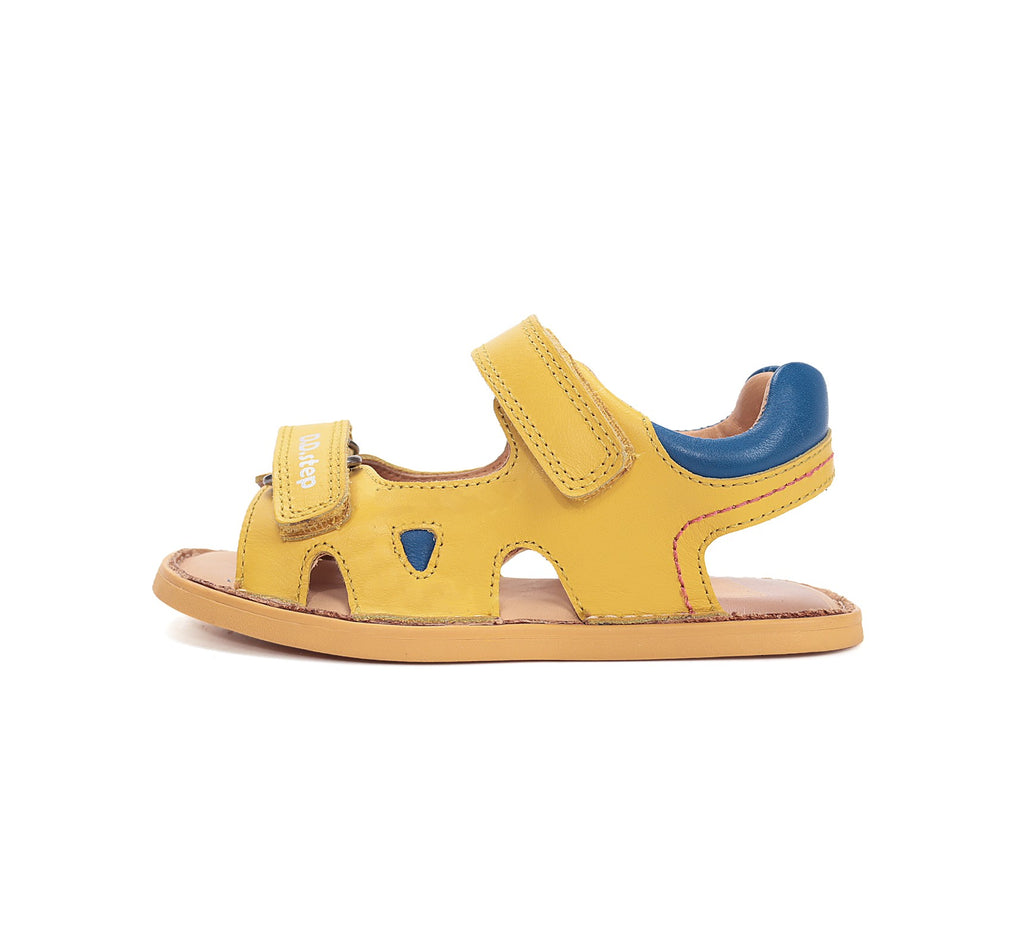 D.D.Step barefoot босоножки для мальчиков желтые G076-61262AL