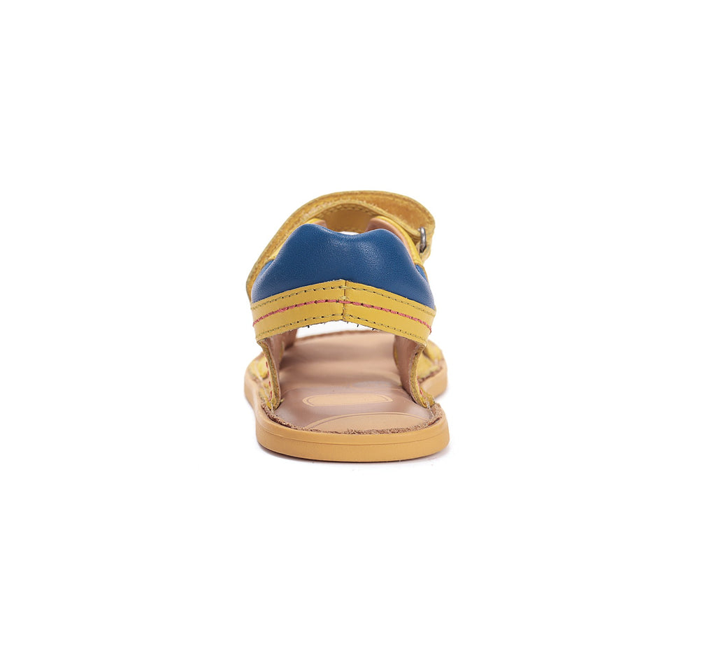 D.D.Step barefoot босоножки для мальчиков желтые G076-61262AL