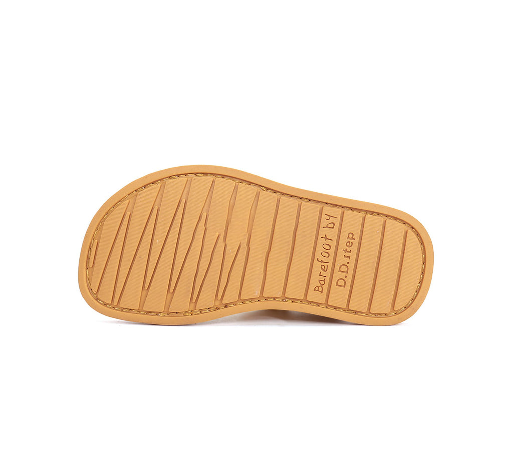 D.D.Step barefoot босоножки для мальчиков желтые G076-61262AL